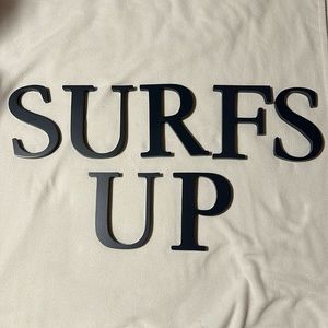 Pottery Barn Kids Navy Blue 8” Letters